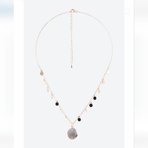 JILL MICHAEL Hydrangea Stone Necklace